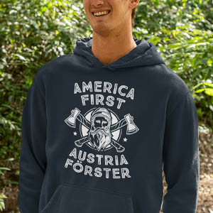 America First – Austria Förster – Waldmensch Logo Edition